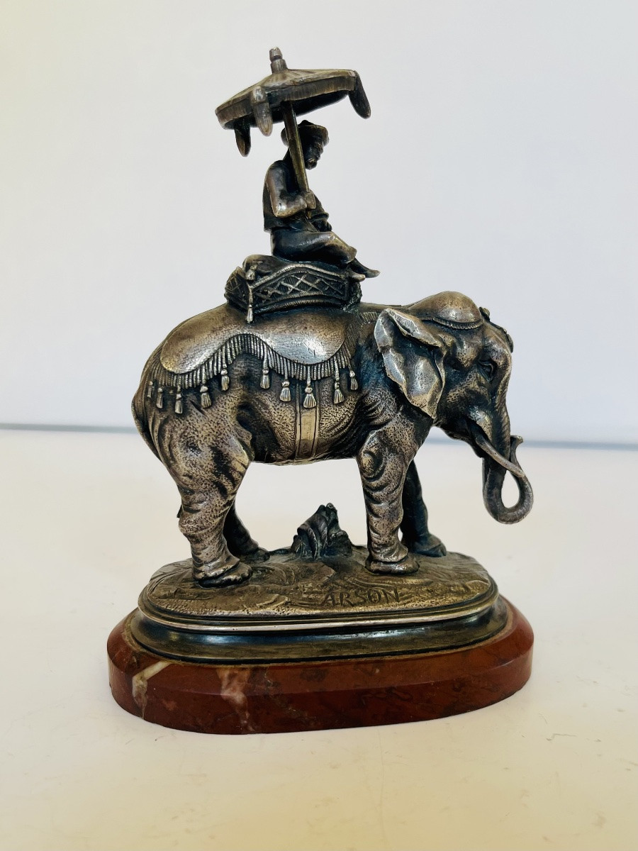 Éléphant en bronze - ARSON-photo-4